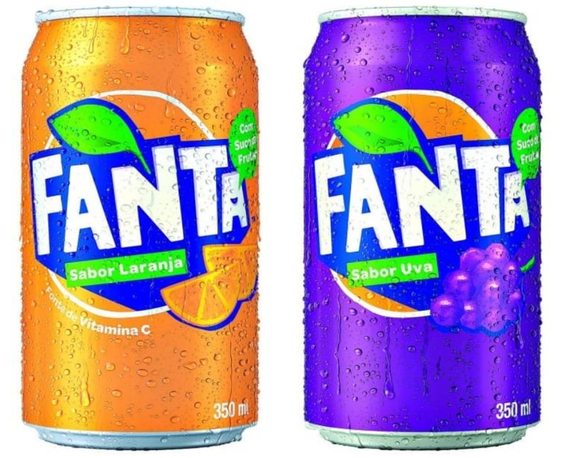 Fanta (Laranja ou Uva) Lata