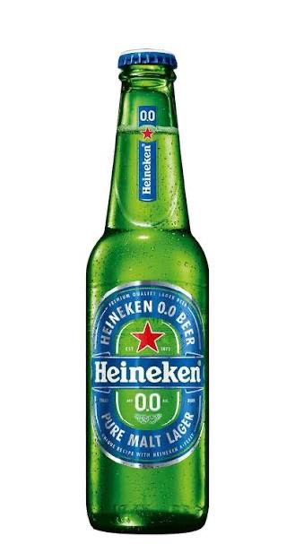Haineken 0 ( long neck)